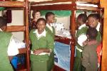 Touring the boarding school dormitory